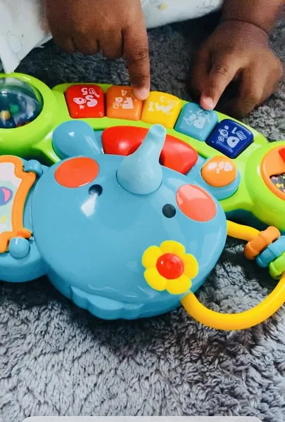 My 16-month-old baby boy’s routine